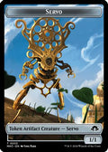 Servo // Cat Warrior Double-Sided Token [Modern Horizons 3 Tokens]