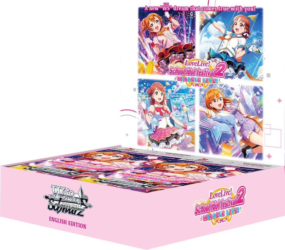 Love Live School idol festival 2 MIRACLE LIVE! - Booster Box