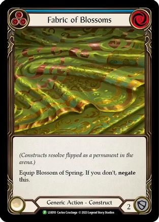 Fabric of Blossoms - LSS010 (LSS010) - Flesh and Blood: Promo Cards Cold Foil