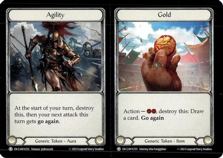Agility // Gold // Might // Vigor (HVY255) - Heavy Hitters