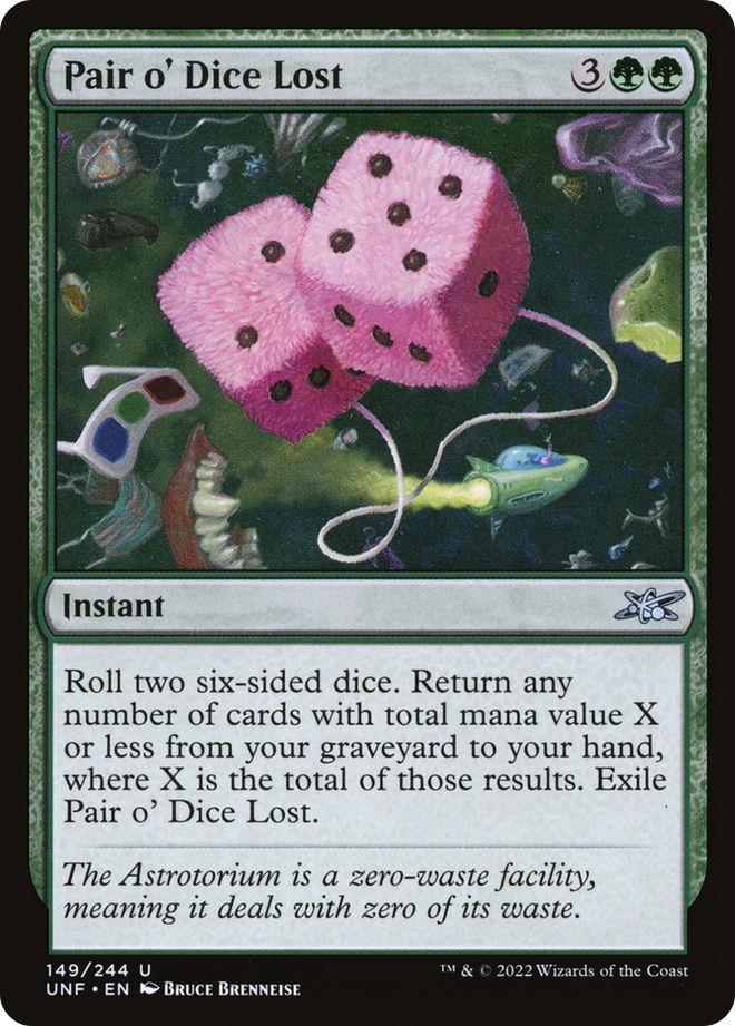 Pair o' Dice Lost [Unfinity]