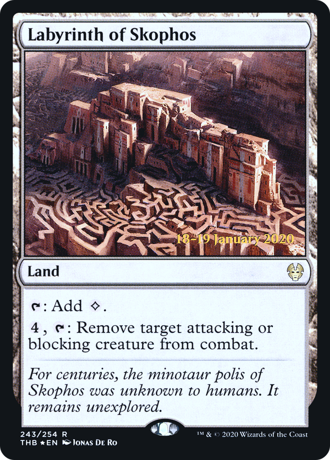 Labyrinth of Skophos [Theros Beyond Death Prerelease Promos]