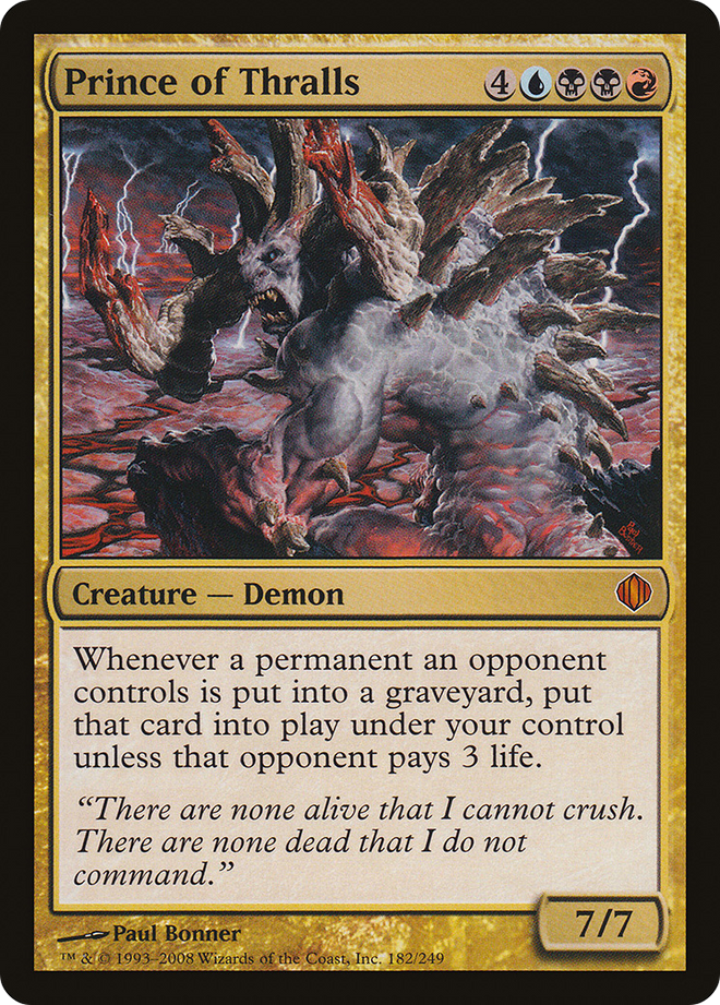 Prince of Thralls [Shards of Alara]