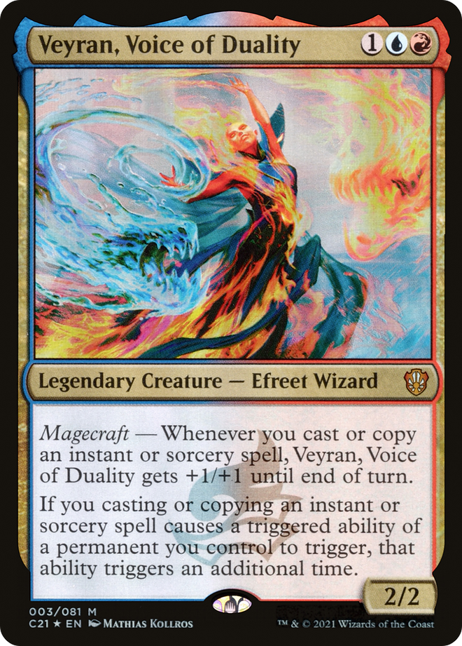 Veyran, Voice of Duality [Commander 2021]