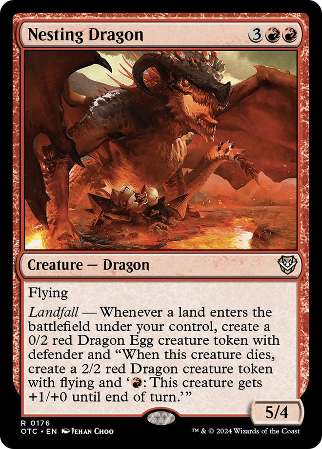 Nesting Dragon [Outlaws of Thunder Junction Commander]