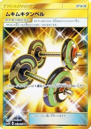 Bodybuilding Dumbbells - 063/051 (063/051) - SM3H To Have Seen the Battle Rainbow Holofoil [JP]