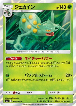 Sceptile (004/096) - SM7 SkySplitting Charisma Holofoil [JP]