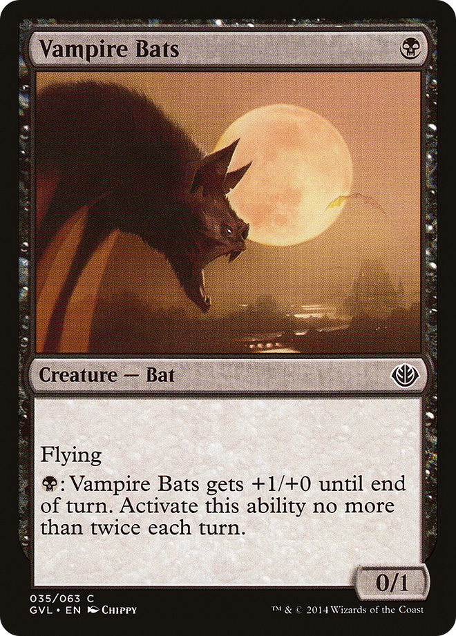 Vampire Bats (Garruk vs. Liliana) [Duel Decks Anthology]