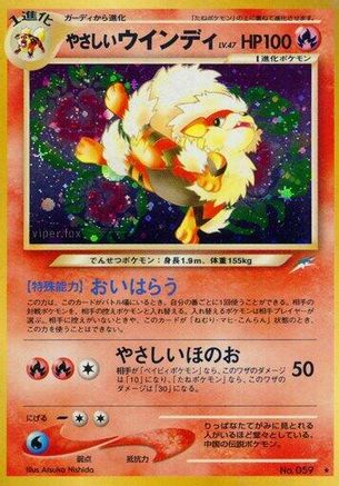 Light Arcanine  - Darkness and to Light Holofoil [JP]