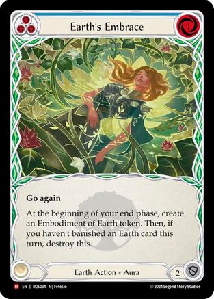 Earth's Embrace (ROS034) - Rosetta Rainbow Foil