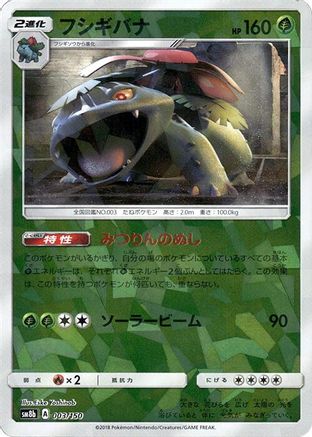 Venusaur (Mirror Holofoil) (003/150) - SM8b GX Ultra Shiny Holofoil [JP]