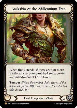 Barkskin of the Millennium Tree (ROS028) - Rosetta Rainbow Foil
