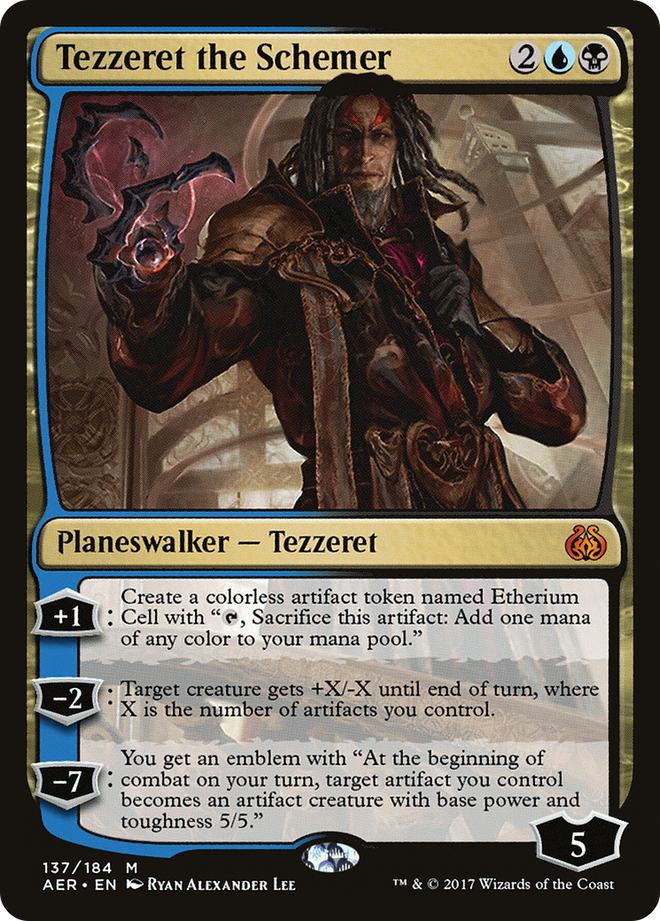 Tezzeret the Schemer [Aether Revolt]