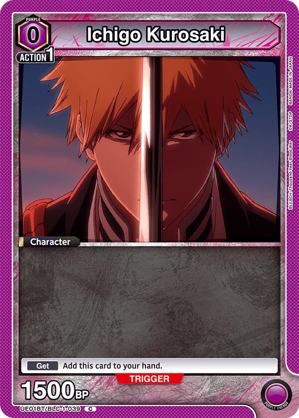 Ichigo Kurosaki (039) (Box Topper Foil) [UE01BT - UE01BT/BLC-1-039]