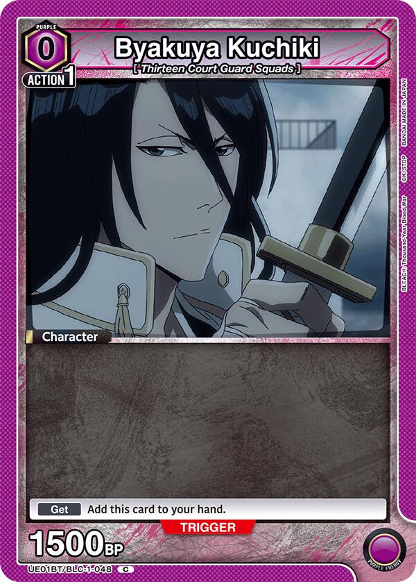 Byakuya Kuchiki (048) (Box Topper Foil) [UE01BT - UE01BT/BLC-1-048]