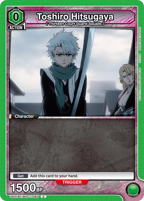 Toshiro Hitsugaya (083) (Box Topper Foil) [UE01BT - UE01BT/BLC-1-083]
