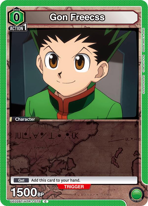 Gon Freecss (075) (Box Topper Foil) [UE02BT - 075]