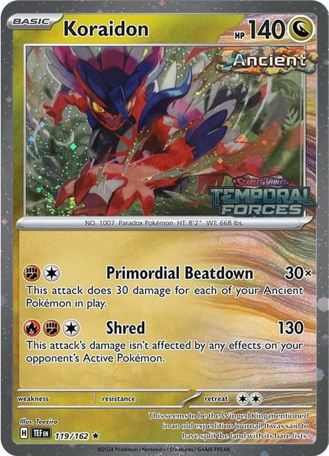 Koraidon 119/162  Miscellaneous Cards & Products - Promo
