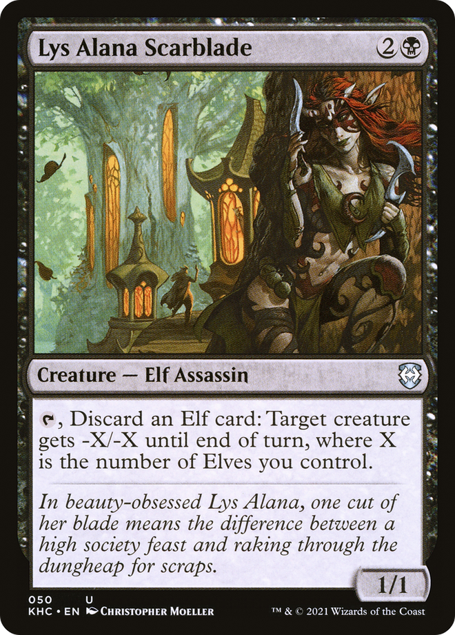Lys Alana Scarblade [Kaldheim Commander]