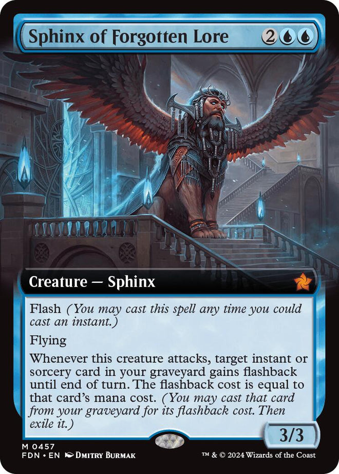 Sphinx of Forgotten Lore (Extended Art) [457]