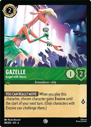 Gazelle - Angel with Horns (88/204) [Azurite Sea]