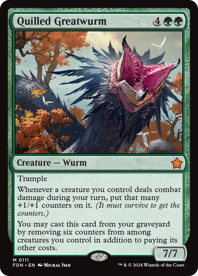 Quilled Greatwurm [111]