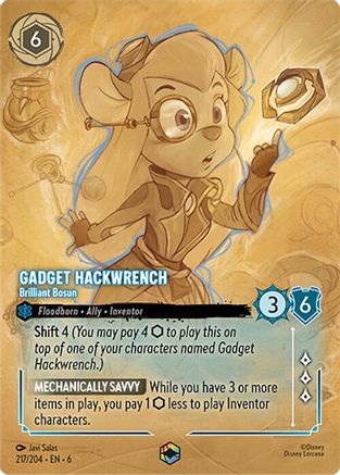 Gadget Hackwrench - Brilliant Bosun (Enchanted) (217/204) [Azurite Sea]