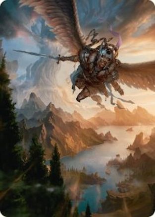 Youthful Valkyrie Art Card (28/54) [Foundations Art Series]