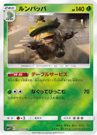 Ludicolo (003/024) - smP2 Great Detective Pikachu Holofoil [JP]