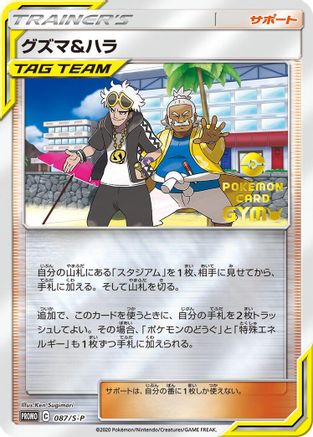 Guzma & Hala - 087/S-P (087/S-P) - SP Sword  Shield Promos Holofoil [JP]