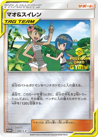 Mallow & Lana - 089/S-P (089/S-P) - SP Sword  Shield Promos Holofoil [JP]