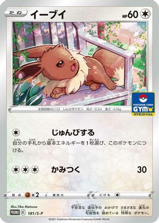 Eevee - 181/S-P (181/S-P) - SP Sword  Shield Promos  [JP]