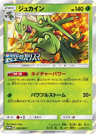 Sceptile - 228/SM-P (228/SM-P) - SMP Sun  Moon Promos Holofoil [JP]