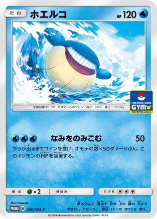 Wailmer - 230/SM-P (230/SM-P) - SMP Sun  Moon Promos  [JP]