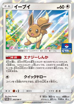 Eevee - 245/SM-P (245/SM-P) - SMP Sun  Moon Promos Holofoil [JP]