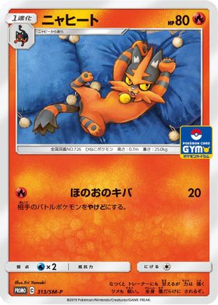 Torracat - 313/SM-P (313/SM-P) - SMP Sun  Moon Promos  [JP]