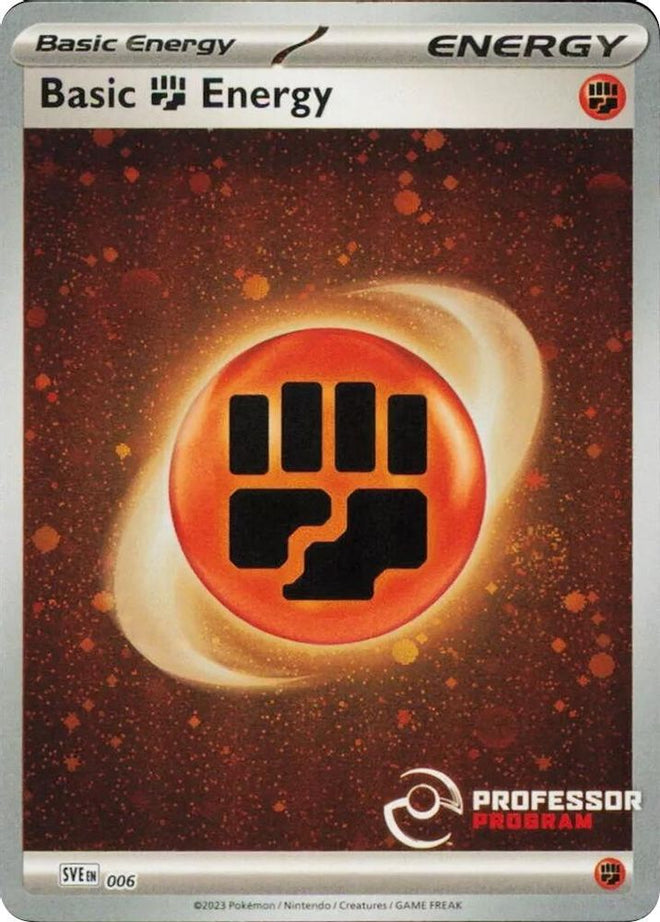 Fighting Energy (2023) 006  - Holofoil Professor Program Promos - Promo