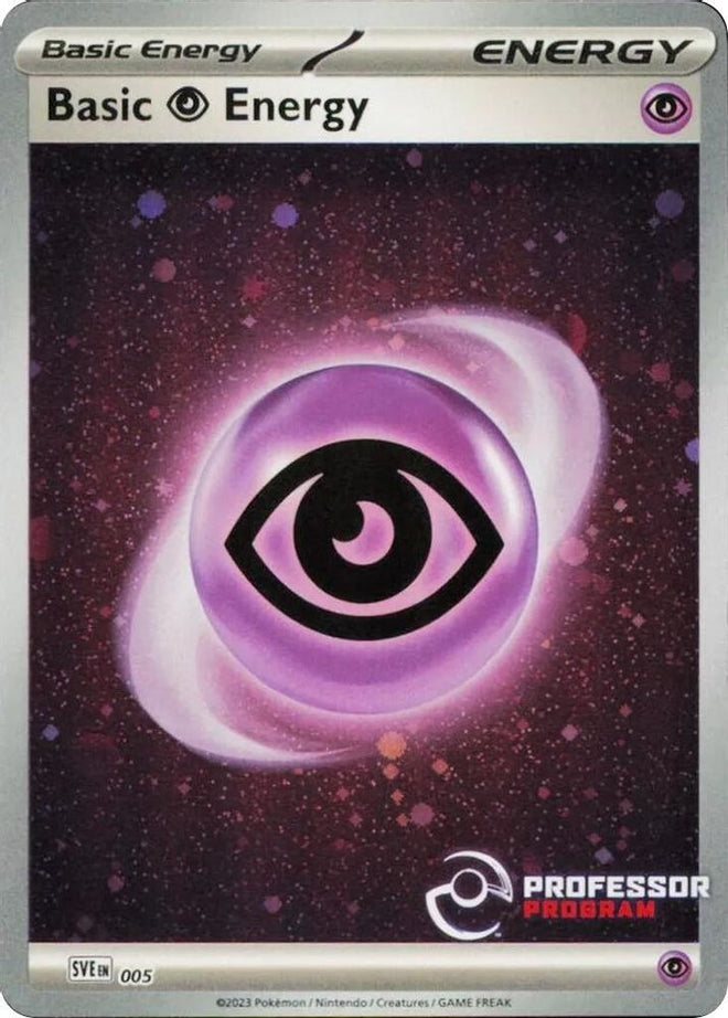 Psychic Energy (2023) 005  - Holofoil Professor Program Promos - Promo