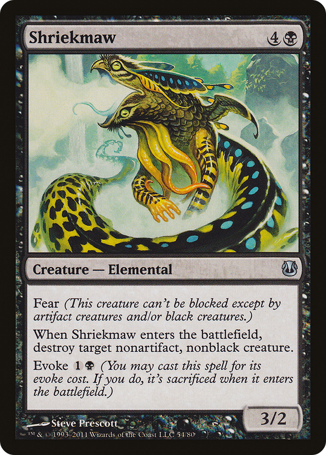 Shriekmaw [Duel Decks: Ajani vs. Nicol Bolas]