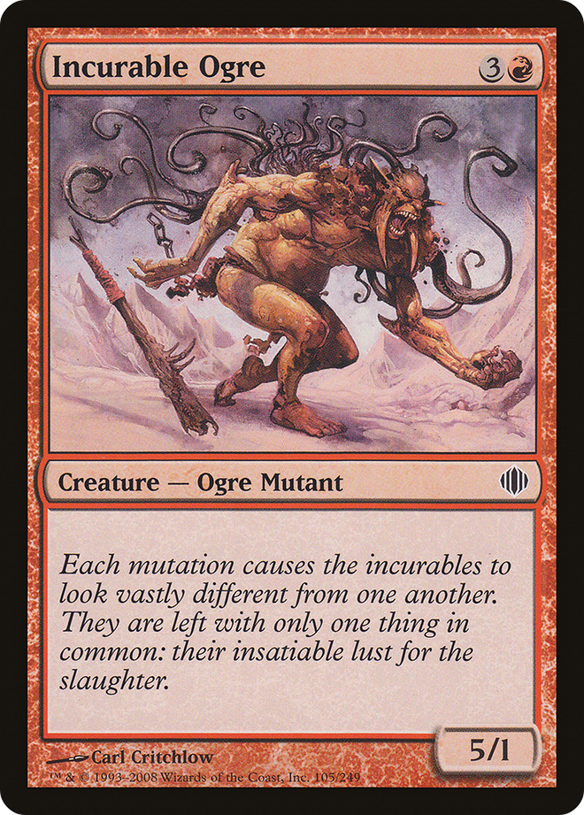 Incurable Ogre [Shards of Alara]