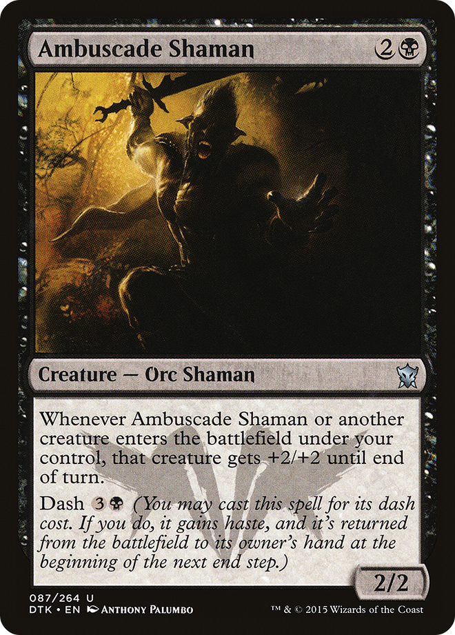 Ambuscade Shaman (DTK-087) - Dragons of Tarkir