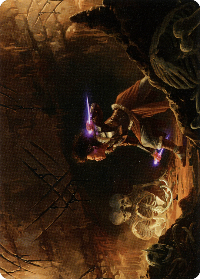 Dogged Pursuit Art Card [Kaldheim Art Series]