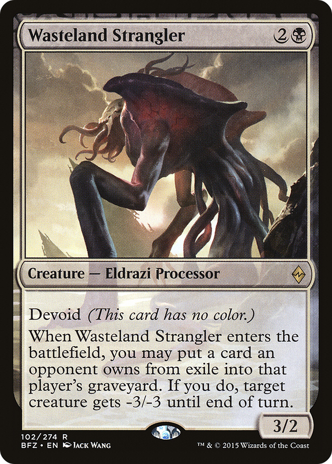 Wasteland Strangler [Battle for Zendikar]