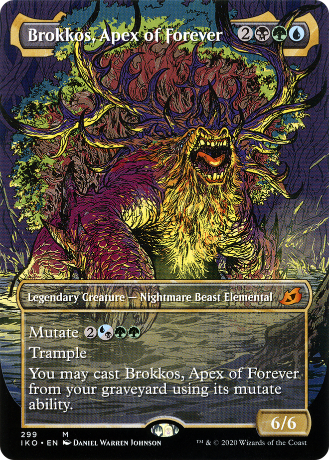 Brokkos, Apex of Forever (Showcase) [Ikoria: Lair of Behemoths]