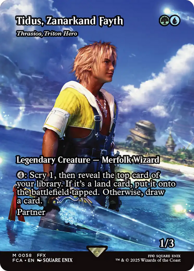 Tidus, Zanarkand Fayth - Thrasios, Triton Hero (Showcase) [FINAL FANTASY : Through the Ages]