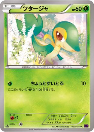 Snivy (005/078) - XY10 Awakening Psychic King Unlimited [JP]