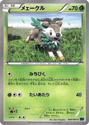 Skiddo (009/060) - XYBx Collection X 1st Edition [JP]