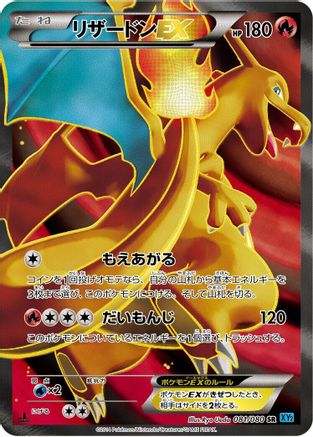 Charizard EX - 081/080 (081/080) - XY2 Wild Blaze Unlimited Holofoil [JP]