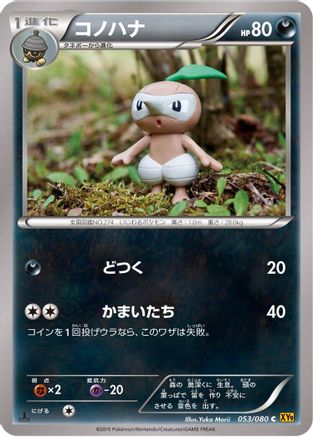 Nuzleaf (053/080) - XY9 Rage of the Broken Heavens 1st Edition [JP]