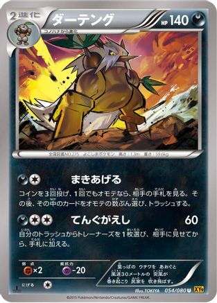 Shiftry (054/080) - XY9 Rage of the Broken Heavens Unlimited [JP]